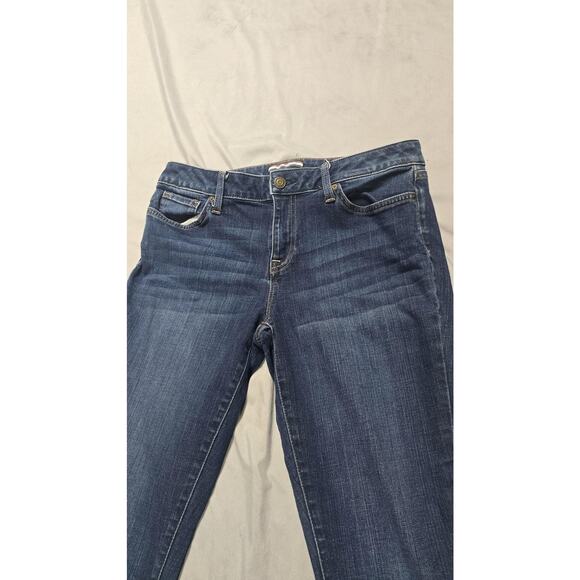 Tommy Hilfiger Jeans Womens 8 Blue Skinny Stretch Denim Mid Rise Classic Style - Picture 2 of 11